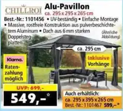 Norma Chillroi Alu-Pavillon Angebot