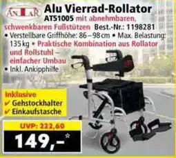 Norma Alu Vierrad-Rollator ATS1005 Angebot