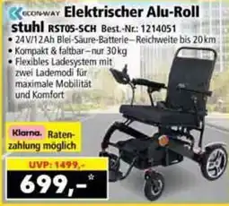Norma Elektrischer Alu-Rollstuhl RST05-SCH Angebot