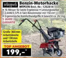 Norma Scheppach Benzin-Motorhacke Angebot