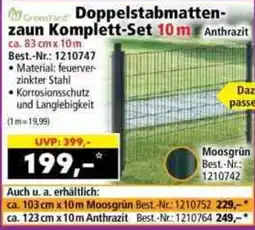 Norma GreenTard Doppelstabmattenzaun Komplett-Set Angebot