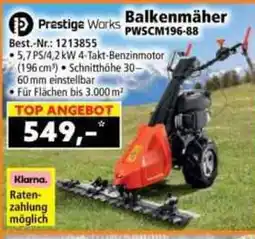 Norma Prestige Works Balkenmäher Angebot