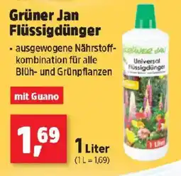 Thomas Philipps Grüner Jan Flüssigdünger Angebot