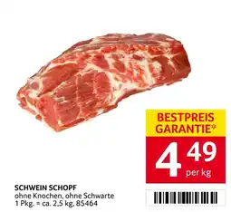 Transgourmet Schwein Schopf Angebot