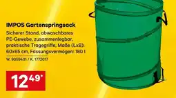 Lagerhaus IMPOS Gartenspringsack Angebot