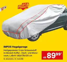 Lagerhaus IMPOS Hagelgarage Angebot