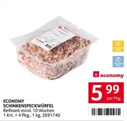 Transgourmet Economy Schinkenspeckwürfel Angebot