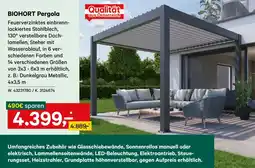 Lagerhaus BIOHORT Pergola Angebot