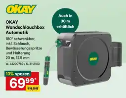 Lagerhaus OKAY Wandschlauchbox Automatik Angebot