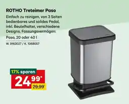 Lagerhaus ROTHO Treteimer Paso Angebot