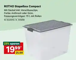 Lagerhaus ROTHO Stapelbox Compact Angebot