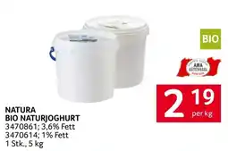 Transgourmet Natura Bio Naturjoghurt Angebot