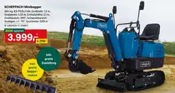 Lagerhaus Scheppach Minibagger Angebot
