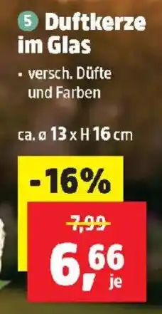 Thomas Philipps Duftkerze im Glas Angebot
