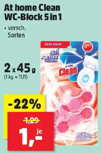 Thomas Philipps At home Clean WC-Block 5 in 1 Angebot