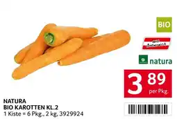 Transgourmet Natura Bio Karotten Kl.2 Angebot