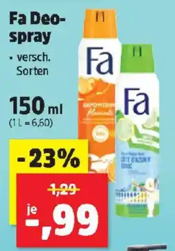 Thomas Philipps Fa Deospray Angebot