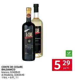 Transgourmet Conte de Cesare Balsamico bianco Angebot