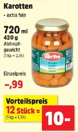 Thomas Philipps Karotten extra fein Angebot