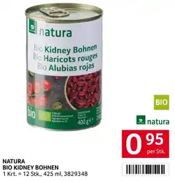 Transgourmet Natura Bio Kidney Bohnen Angebot