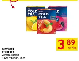 Transgourmet Messmer Cold Tea Angebot