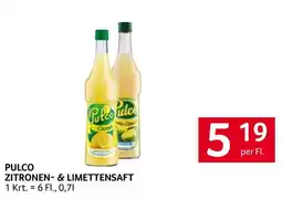 Transgourmet Pulco Zitronen- & Limettensaft Angebot
