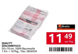 Transgourmet Quality Geschirrtuch Angebot