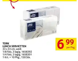Transgourmet Tork Lunch Servietten Angebot