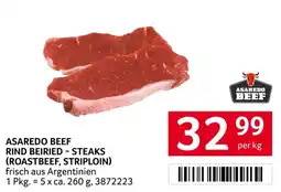 Transgourmet Asaredo Beef Rind Beiried - Steaks Angebot