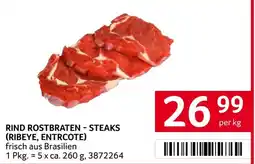 Transgourmet Rind Rostbraten - Steaks Angebot