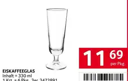 Transgourmet Eiskaffee Glas Angebot