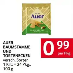 Transgourmet Auer Baumstämme und Tortenecken Angebot