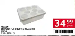 Transgourmet Araven Behälter für 8 Quetschflaschen Angebot