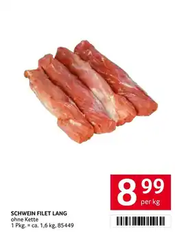 Transgourmet Schwein Filet Lang Angebot