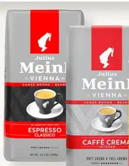 MPreis Julius Meinl Kaffee Vienna Angebot