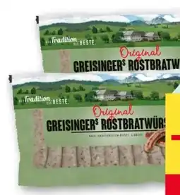 MPreis Greisinger Rostbratwürstel Angebot