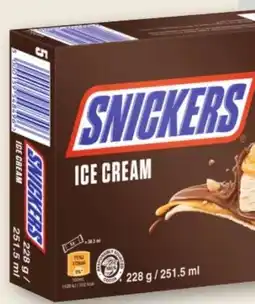 MPreis Snickers Eis Angebot