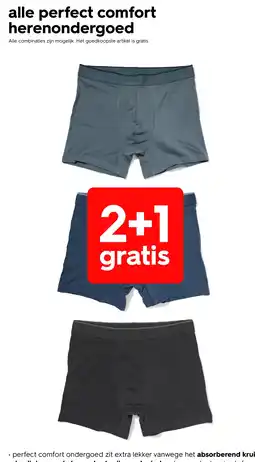 HEMA perfect comfort herenondergoed Angebot