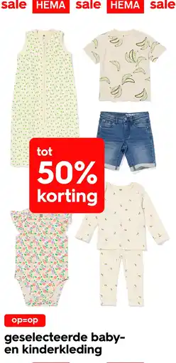 HEMA geselecteerde baby-en kinderkleding Angebot