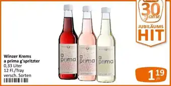 Winzer Krems a prima g'spritzer