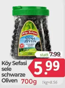 ETSAN Köy Sefasi sele schwarze Oliven Angebot