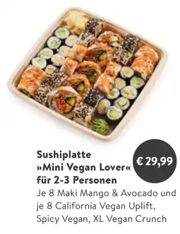 Interspar Sushiplatte »Mini Vegan Lover« Angebot
