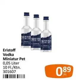 Kastner Eristoff Vodka Miniatur Pet Angebot
