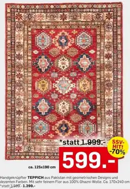 Möbel Ludwig Handgeknüpfter TEPPICH aus Pakistan Angebot