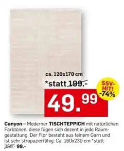 Möbel Ludwig Canyon - Moderner TISCHTEPPICH Angebot