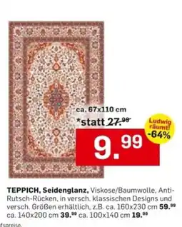 Möbel Ludwig TEPPICH, Seidenglanz Angebot