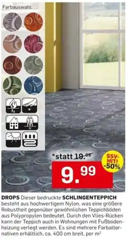 Möbel Ludwig Drops Schlingenteppich Angebot
