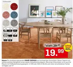 Möbel Ludwig Kiama FRISÉ-TEPPICH Angebot