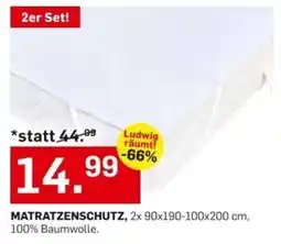 Möbel Ludwig MATRATZENSCHUTZ Angebot