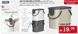 Möbel Ludwig rotho Recycling Müllsystem Angebot